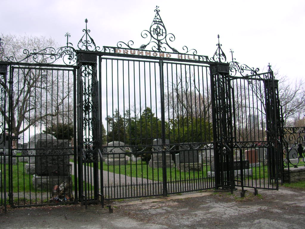 Drummond Hill Cemetery in Niagara Falls, Ontario, Canada (1 of 2) (2304 KB) Photo from FindAGrave; Added by: Scott Buschlen, 4/25/2005 (Click on Picture to View Full Size) picture
