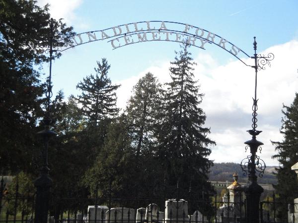 Unadilla Forks Cemetery in Unadilla Forks, New York (791 KB) Photo from FindAGrave; Added by: Epy, 10/16/2010 (Click on Picture to View Full Size) picture