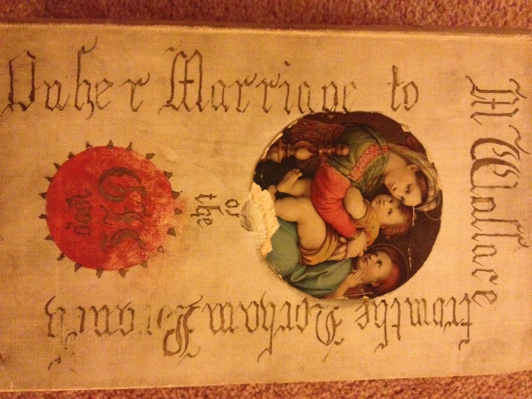 from Margaret's bible (9216 KB) Photo courtesy of Louise Findlay PMT (Click on Picture to View Full Size) picture