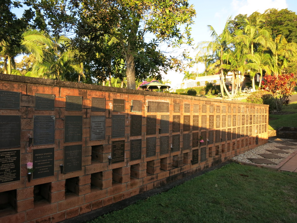 Columbariums at Mount Thompson Memorial Gardens in Brisbane, Australia (2304 KB) Photo from HeavenAddress. (Click on Picture to View Full Size) picture