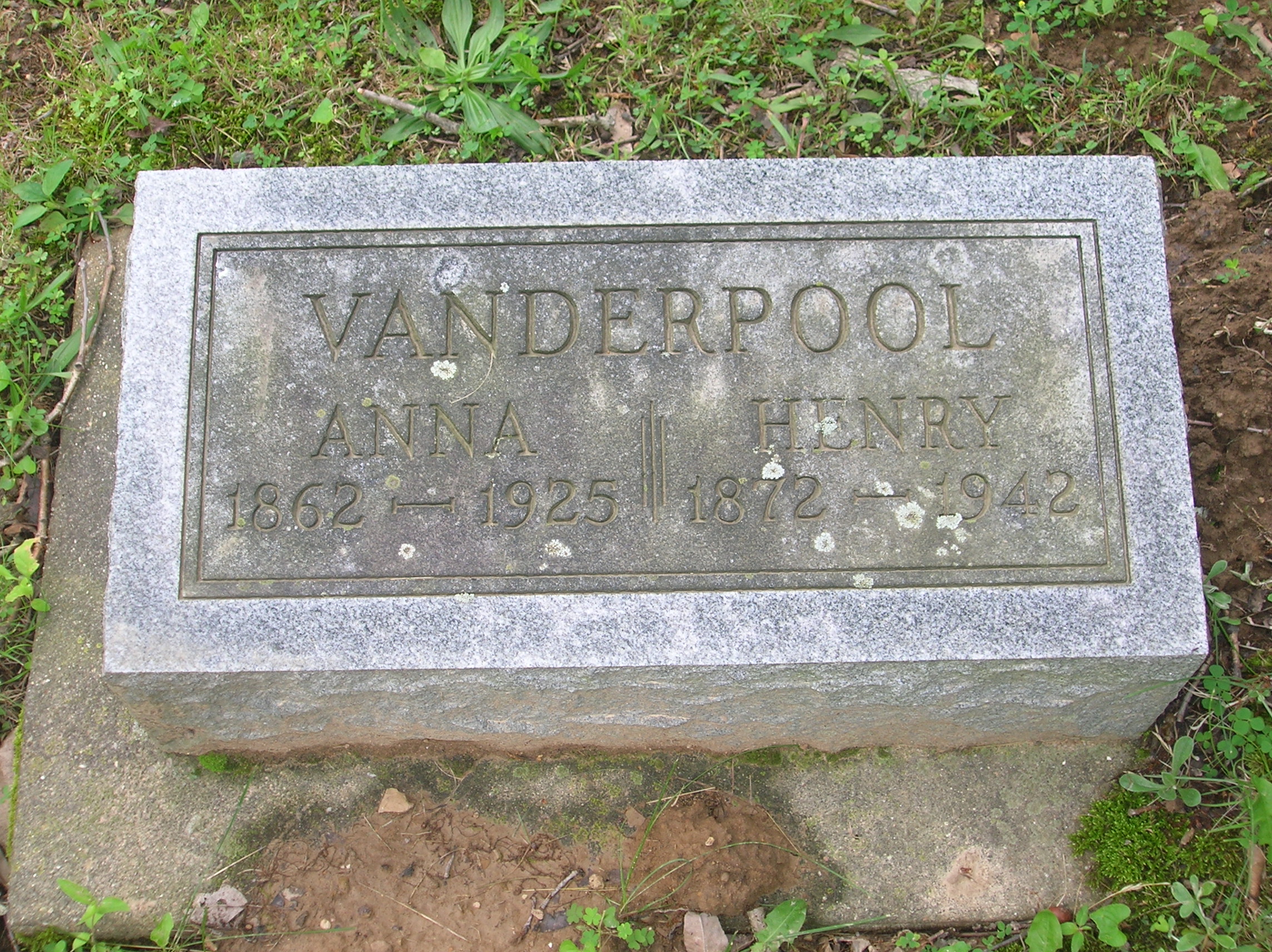 Anna and Henry Vanderpool gravestone in Glenwood Cemetery (11475 KB) Anna Vanderpool headstone rogerthornton168 originally shared this 06 Jun 2010 Headstone Shelbyville, Illinois Headstone Details Cemetery name Glenwood Cemetery Name on headstone Birth Death (Click on Picture to View Full Size) picture