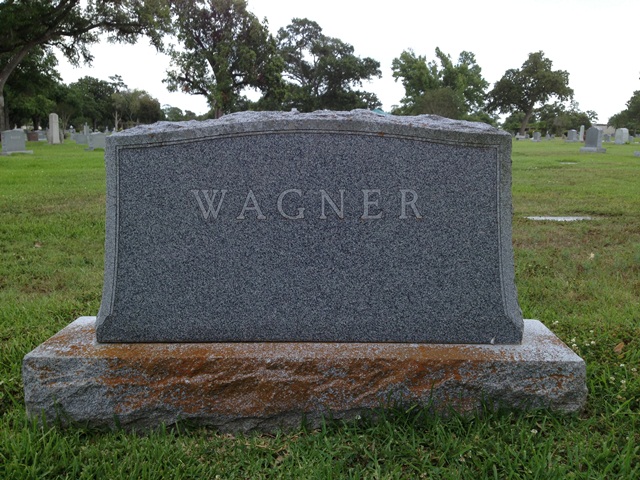 Wagner monument in Forest Park Lawndale Cemetery (900 KB) Photo taken on 12 June 2013 by Chris Cook of Dignity Memorial / Forest Park Lawndale Cemetery for me; posted to FindAGrave with his permission. (Click on Picture to View Full Size) picture