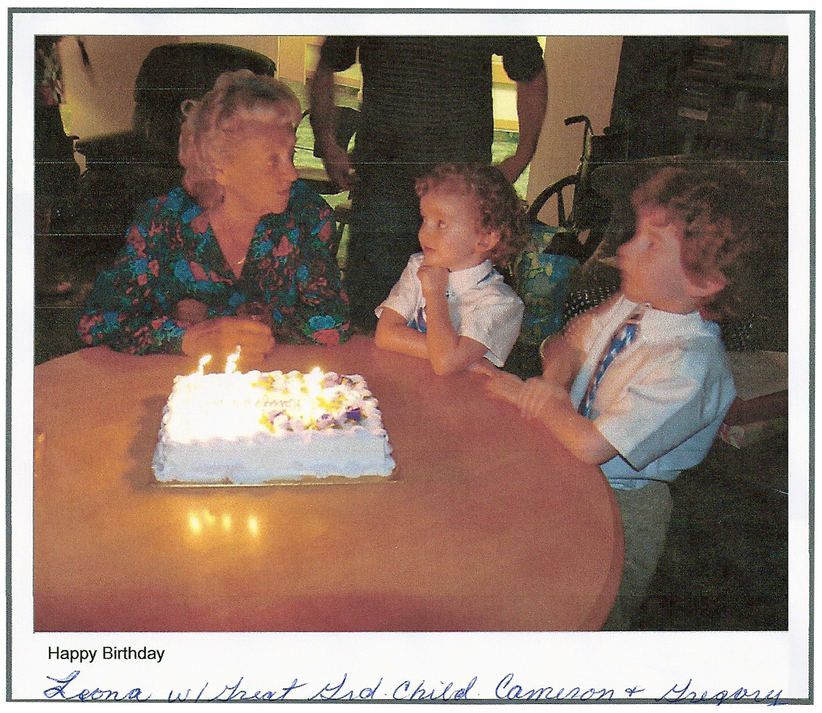 Leona with two of her great-grandsons (3643 KB) slvanderhyde originally shared this on 17 Sep 2012 (Click on Picture to View Full Size) picture