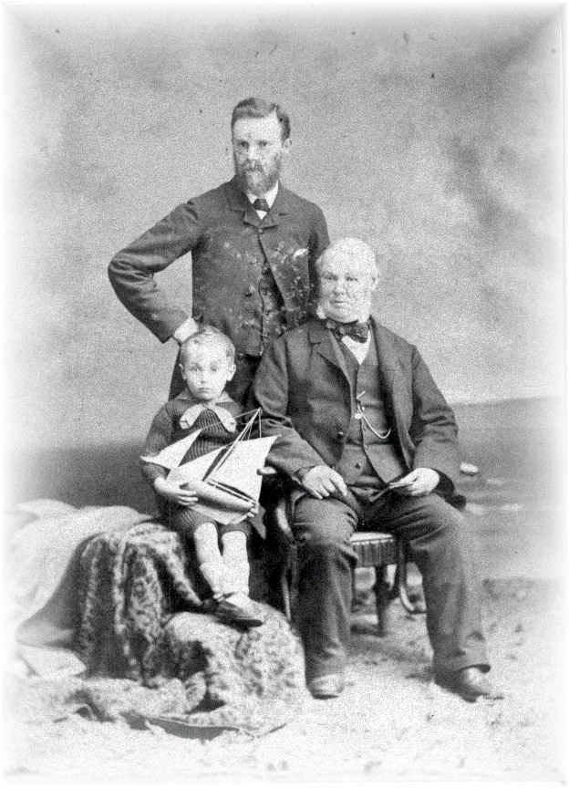 3 Generations of William Morisons (1579 KB) Abt 1882 (Click on Picture to View Full Size) picture