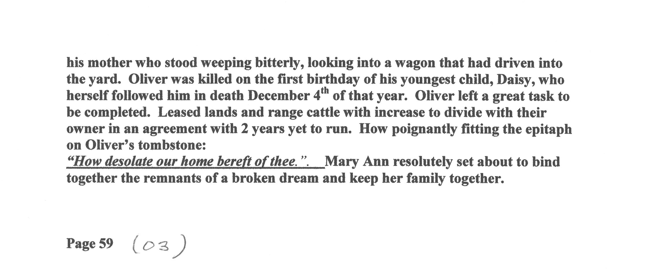 Profile of Mary Ann (Myers) Vincent by Jimmy C. Vincent — p3 of 3 (6340 KB) BeckandMyersTrees originally shared this on 16 Aug 2013 (Click on Picture to View Full Size) picture
